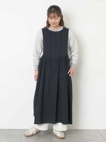 【WEB限定】バックスリットジャンスカ（グレー/ブラック）｜Samansa Mos2（サマンサ モスモス）通販