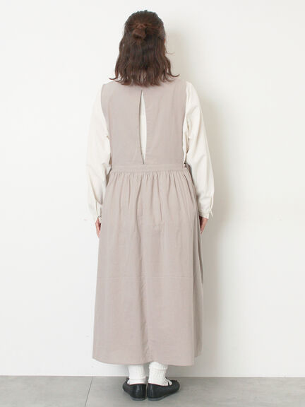 【WEB限定】バックスリットジャンスカ（グレー/ブラック）｜Samansa Mos2（サマンサ モスモス）通販