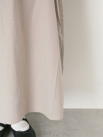 【WEB限定】バックスリットジャンスカ（グレー/ブラック）｜Samansa Mos2（サマンサ モスモス）通販