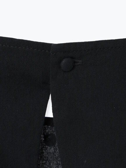 【WEB限定】バックスリットジャンスカ（グレー/ブラック）｜Samansa Mos2（サマンサ モスモス）通販