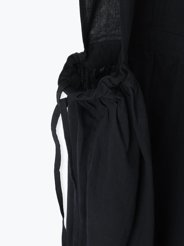 WEB限定】バックスリットジャンスカ（グレー/ブラック/ワンピース