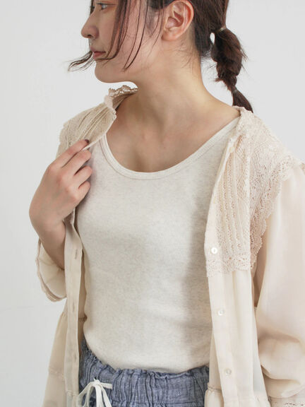 テレコノースリ（チャコールグレー/ブラック/ベージュ/キナリ）｜Samansa Mos2（サマンサ モスモス）通販