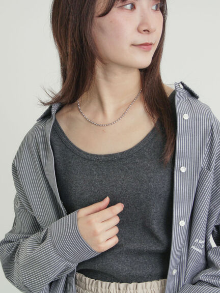 テレコノースリ（チャコールグレー/ブラック/ベージュ/キナリ）｜Samansa Mos2（サマンサ モスモス）通販