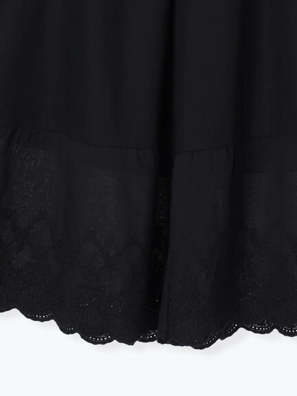 【WEB限定】レースペチパンツ（オフホワイト/ブラック）｜Samansa Mos2（サマンサ モスモス）通販