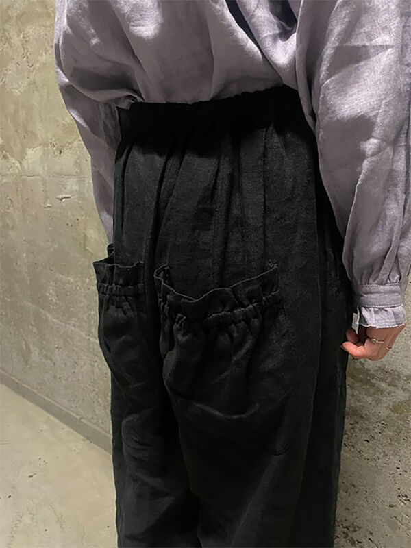 sm2 ◾️立川限定▪️リネンルナポケットフリルパンツ 立川限定・新作