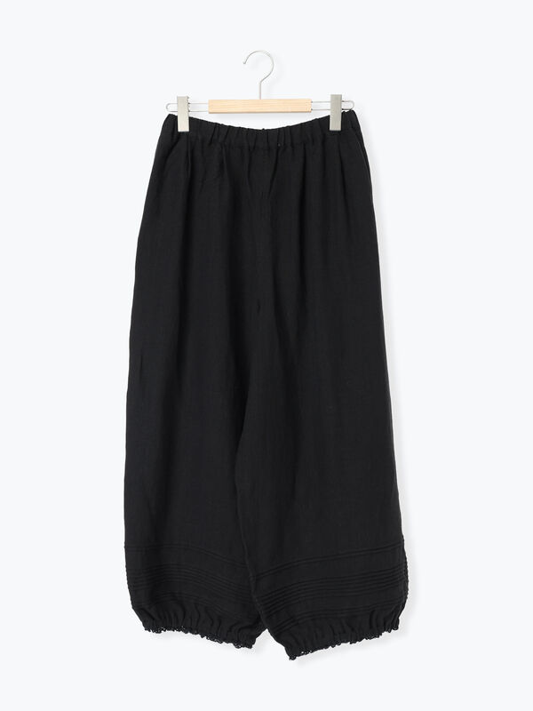 【立川限定・新作】リネンルナポケットフリルパンツ ブラウン サマンサモスモス 立川限定・新作】リネンルナポケットフリルパンツ ブラウン サマンサ
