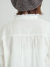 前立て刺繍フリルブラウス（オフホワイト/ベージュ/キナリ）｜Samansa Mos2（サマンサ モスモス）通販