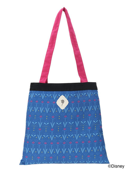 【Disney】アナと雪の女王/総柄トートバッグ（サックスブルー/ネイビー）｜Samansa Mos2（サマンサ モスモス）通販