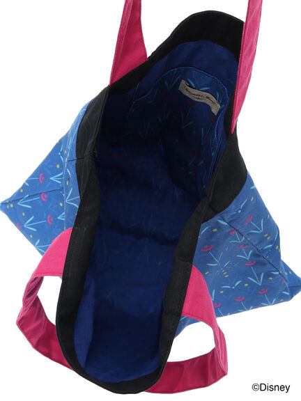 【Disney】アナと雪の女王/総柄トートバッグ（サックスブルー/ネイビー）｜Samansa Mos2（サマンサ モスモス）通販