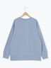 裏起毛ロゴ刺繍スウェット（グレー/ベージュ/サックスブルー）｜Samansa Mos2（サマンサ モスモス）通販