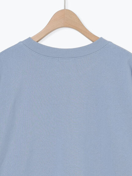 裏起毛ロゴ刺繍スウェット（グレー/ベージュ/サックスブルー）｜Samansa Mos2（サマンサ モスモス）通販