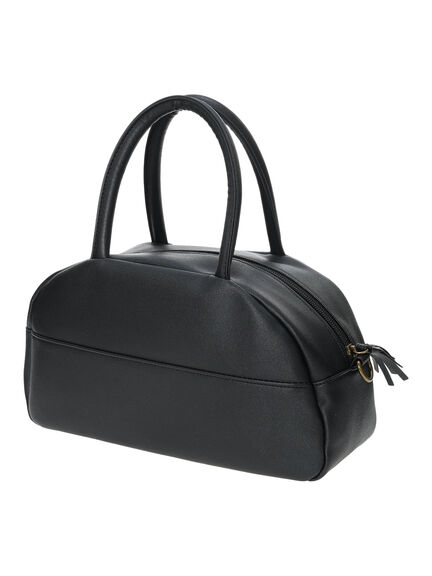 【2WAY】ボストンショルダーバッグ（ブラック/モカ）｜Samansa Mos2（サマンサ モスモス）通販