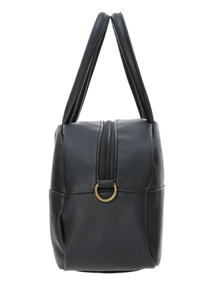 【2WAY】ボストンショルダーバッグ（ブラック/モカ）｜Samansa Mos2（サマンサ モスモス）通販