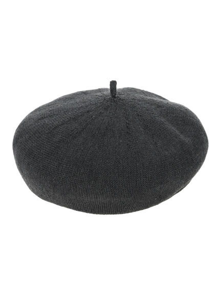 【消臭効果】ベレー帽（チャコールグレー/ベージュ/モカ）｜Samansa Mos2（サマンサ モスモス）通販