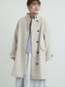 ウールライクスタンドネックコート（ベージュ）｜Samansa Mos2（サマンサ モスモス）通販