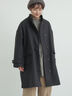 ウールライクスタンドネックコート（チャコールグレー/ピンク/ベージュ/モカ）｜Samansa Mos2（サマンサ モスモス）通販