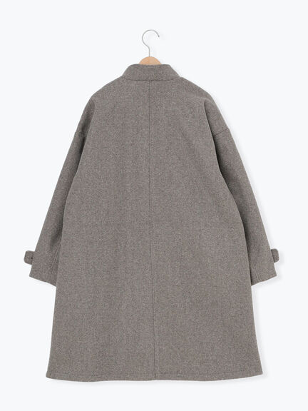 ウールライクスタンドネックコート（チャコールグレー/ピンク/ベージュ/モカ）｜Samansa Mos2（サマンサ モスモス）通販