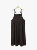 エプロンジャンパースカート（チャコールグレー）｜Samansa Mos2（サマンサ モスモス）通販