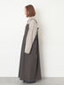 エプロンジャンパースカート（チャコールグレー/ベージュ/キャメル）｜Samansa Mos2（サマンサ モスモス）通販