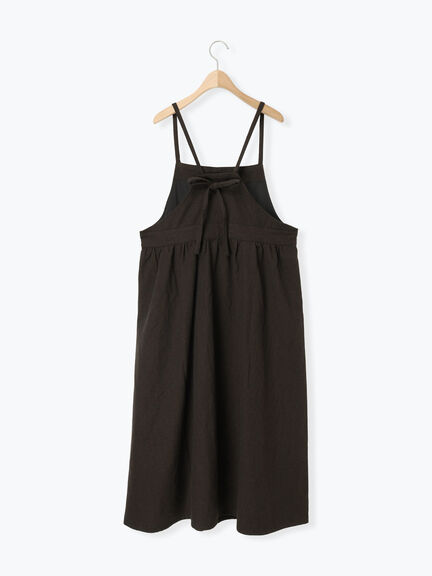 エプロンジャンパースカート（チャコールグレー/ベージュ/キャメル）｜Samansa Mos2（サマンサ モスモス）通販