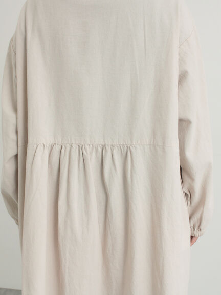 【S/Mサイズ】切替配色刺繍ワンピース（ブラック/ベージュ/モカ）｜Samansa Mos2（サマンサ モスモス）通販