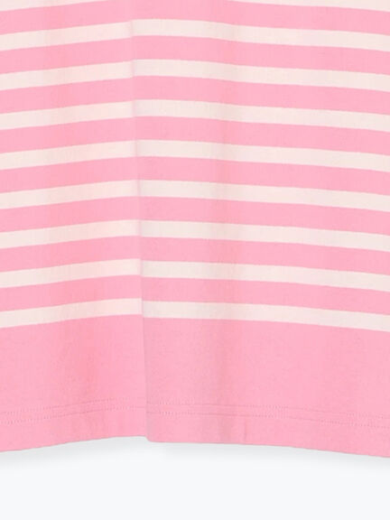 パネルボーダーバスクシャツ（グレー/ブラック/ピンク/イエロー）｜Samansa Mos2（サマンサ モスモス）通販