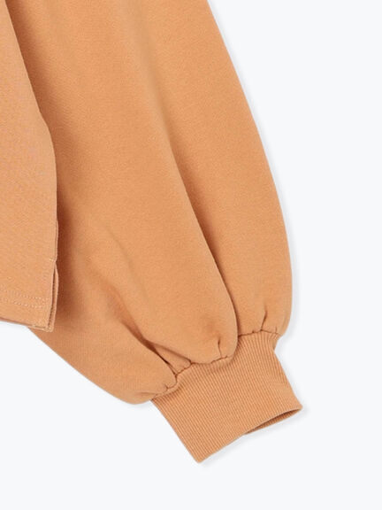 クロスステッチフラワー刺繍スウェット（オレンジ/ダークブラウン/キナリ）｜Samansa Mos2（サマンサ モスモス）通販