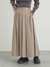 【帯電防止裏地】柄アソートプリーツスカート（ベージュ）｜Samansa Mos2（サマンサ モスモス）通販
