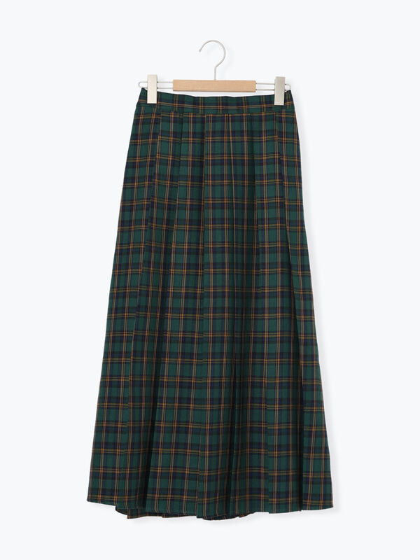 セール】 【帯電防止裏地】柄アソートプリーツスカート