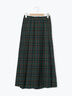 【帯電防止裏地】柄アソートプリーツスカート（チャコールグレー/レッド/ベージュ/グリーン）｜Samansa Mos2（サマンサ モスモス）通販