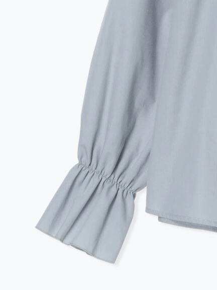 フリル襟ブラウス（ブラック/サックスブルー/キナリ）｜Samansa Mos2（サマンサ モスモス）通販