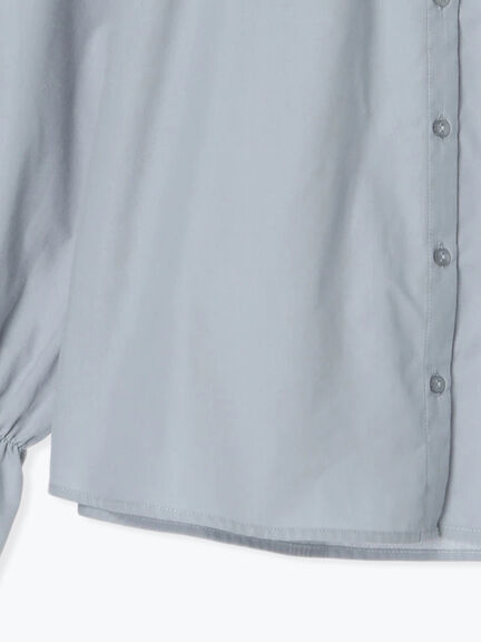 フリル襟ブラウス（ブラック/サックスブルー/キナリ）｜Samansa Mos2（サマンサ モスモス）通販