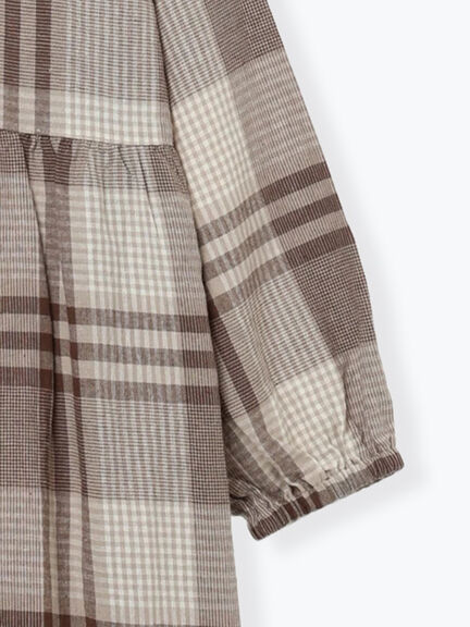 【Cross×Linen】ギャザーワンピース（レッド/ベージュ/モカ/イエロー/グリーン）｜Samansa Mos2（サマンサ モスモス）通販