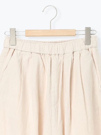 【Cross×Linen】ふんわりパンツ（ブラック/ベージュ）｜Samansa Mos2（サマンサ モスモス）通販