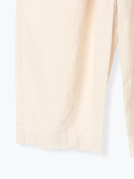 【Cross×Linen】ふんわりパンツ（ブラック/ベージュ）｜Samansa Mos2（サマンサ モスモス）通販