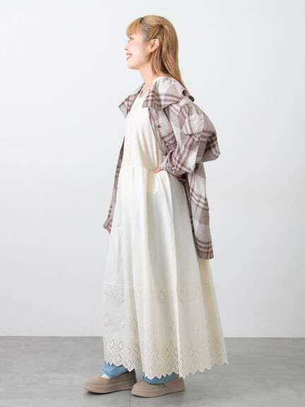 【Cross×Linen】セーラーカラーブラウス（レッド/ベージュ/モカ/イエロー/グリーン）｜Samansa Mos2（サマンサ モスモス）通販