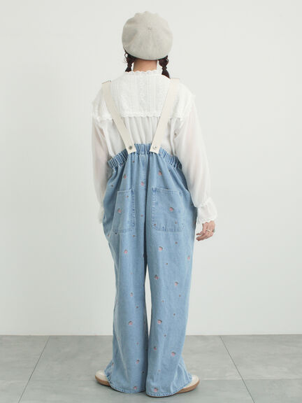 裾フリルティアードレースブラウス（オフホワイト/ブラック/キナリ）｜Samansa Mos2（サマンサ モスモス）通販