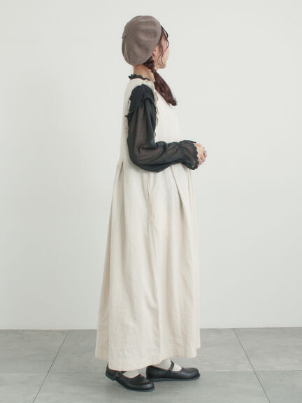 裾フリルティアードレースブラウス（オフホワイト/ブラック/キナリ）｜Samansa Mos2（サマンサ モスモス）通販