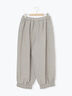 【帯電防止裏地】ヘリンボーンバルーンパンツ《M/Lサイズ》（チャコールグレー/ベージュ/ブラウン/キャメル）｜Samansa Mos2（サマンサ モスモス）通販
