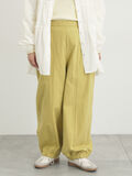 【M/Lサイズ】センターピンタック裾ギャザーパンツ（イエロー）｜Samansa Mos2（サマンサ モスモス）通販