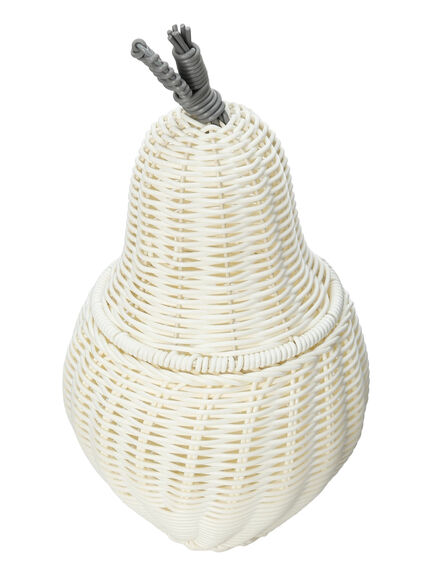 フルーツシェイプバスケット ペアー（オフホワイト）｜Samansa Mos2（サマンサ モスモス）通販