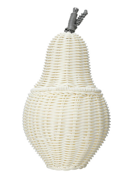 フルーツシェイプバスケット ペアー（オフホワイト）｜Samansa Mos2（サマンサ モスモス）通販