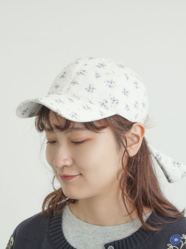 バックリボンアソートキャップ（ラベンダー）｜Samansa Mos2（サマンサ モスモス）通販
