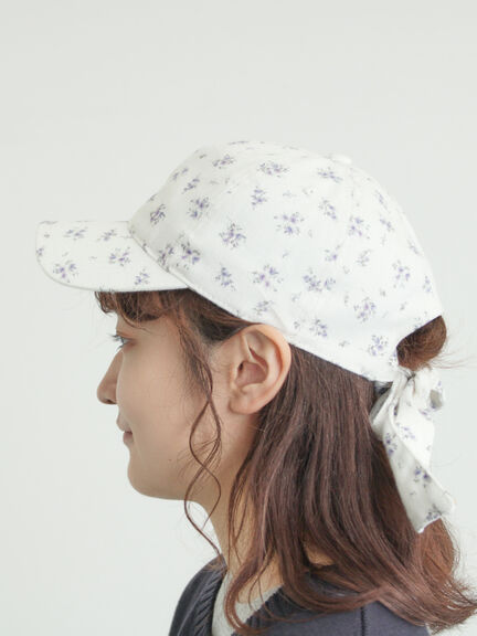 バックリボンアソートキャップ（ベージュ/ブラウン/ラベンダー）｜Samansa Mos2（サマンサ モスモス）通販