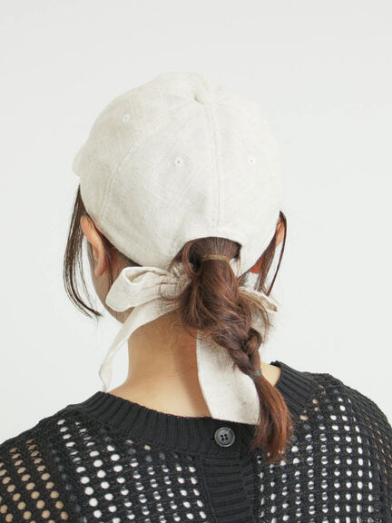 バックリボンアソートキャップ（ベージュ/ブラウン/ラベンダー）｜Samansa Mos2（サマンサ モスモス）通販