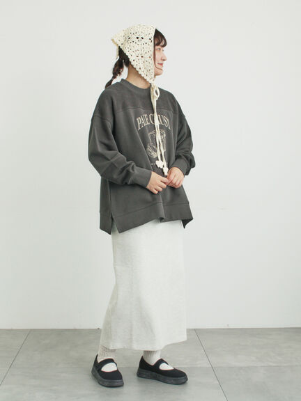 お花モチーフバブーシュカ（ダークブラウン/キナリ）｜Samansa Mos2（サマンサ モスモス）通販