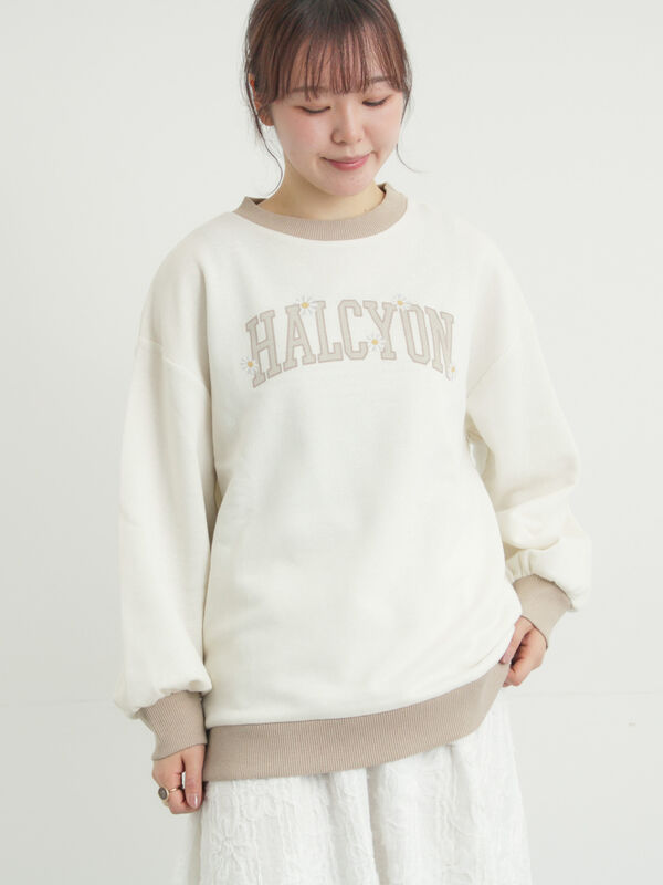 リンガーロゴスウェット（キナリ）｜Samansa Mos2（サマンサ モスモス）通販