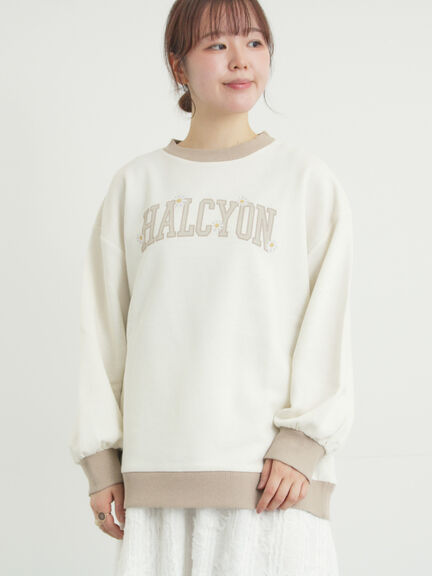 リンガーロゴスウェット（グレー/ピンク/キナリ）｜Samansa Mos2（サマンサ モスモス）通販