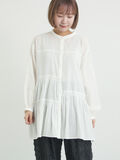 2WAYシアーティアードチュニック（オフホワイト）｜Samansa Mos2（サマンサ モスモス）通販