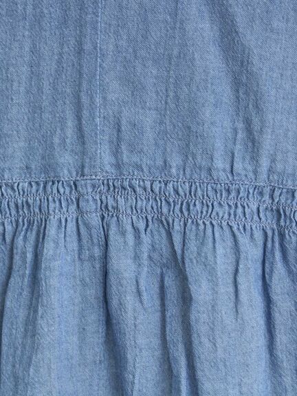 2WAYシアーティアードチュニック（オフホワイト/ミント/サックスブルー/ブルー）｜Samansa Mos2（サマンサ モスモス）通販